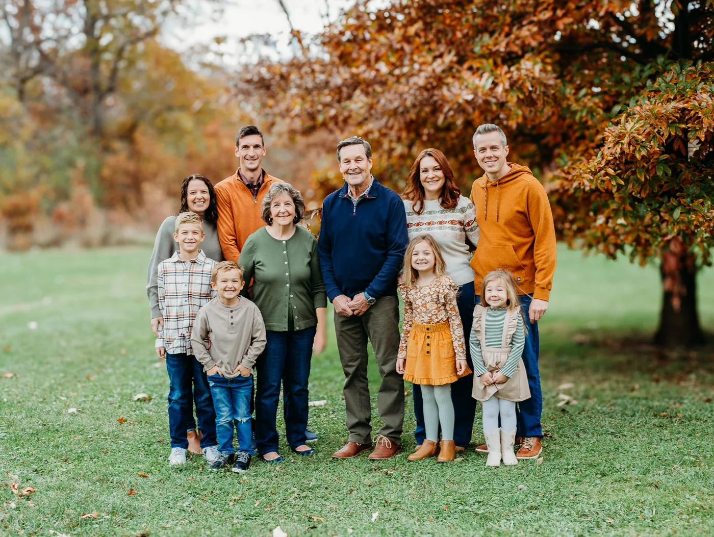 Three generations of the family behind CONES Solutions, photographed together