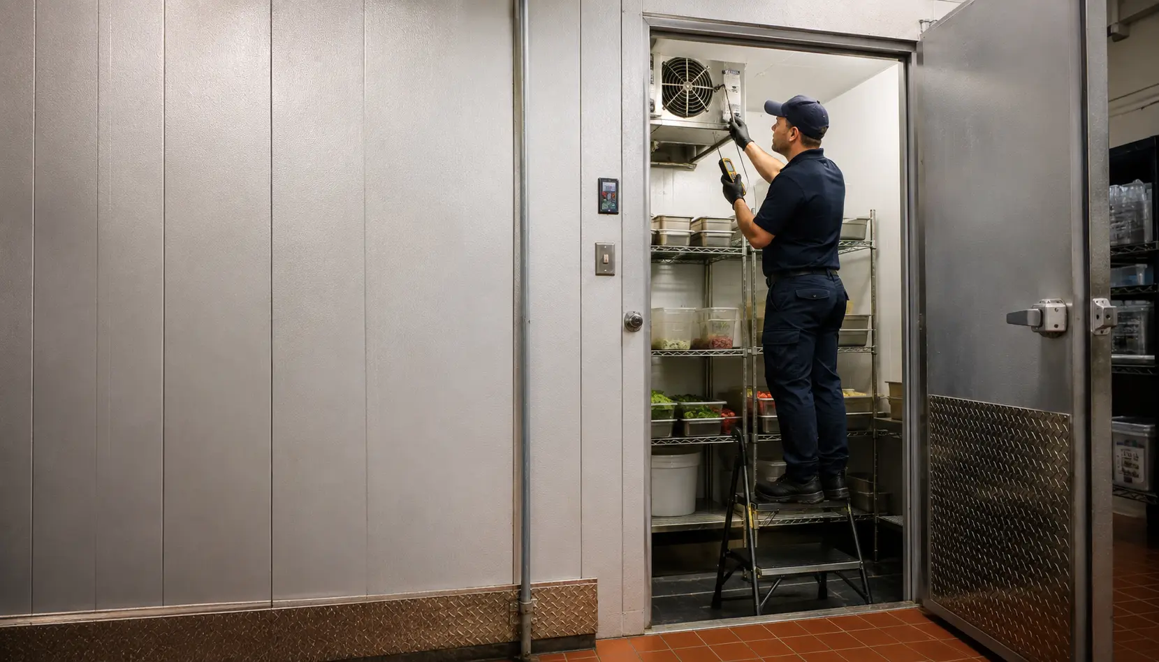 Refrigeration equipment serviced by CONES Solutions
