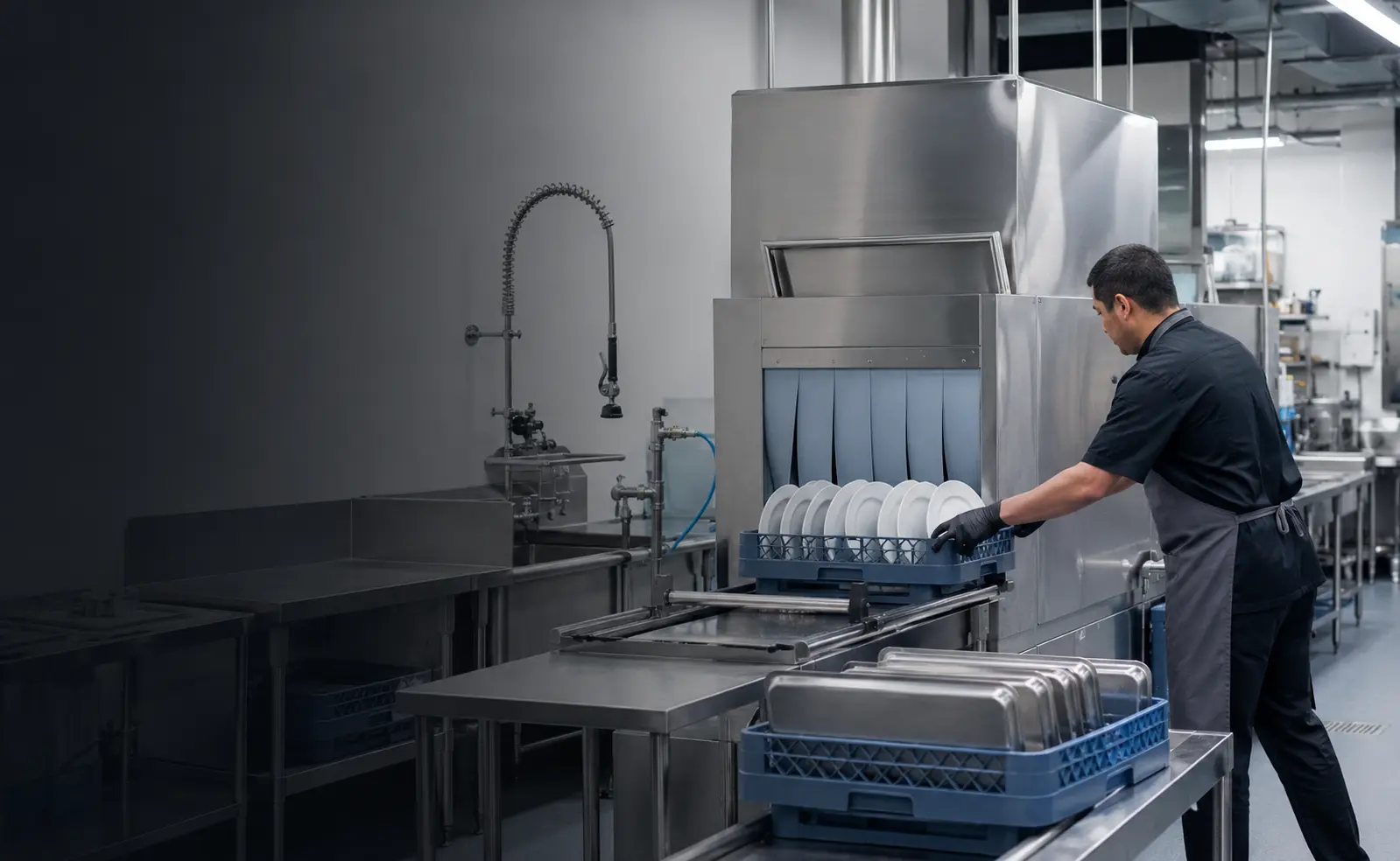 Warewashing equipment serviced by CONES Solutions